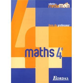 Maths 4e Prof 2002