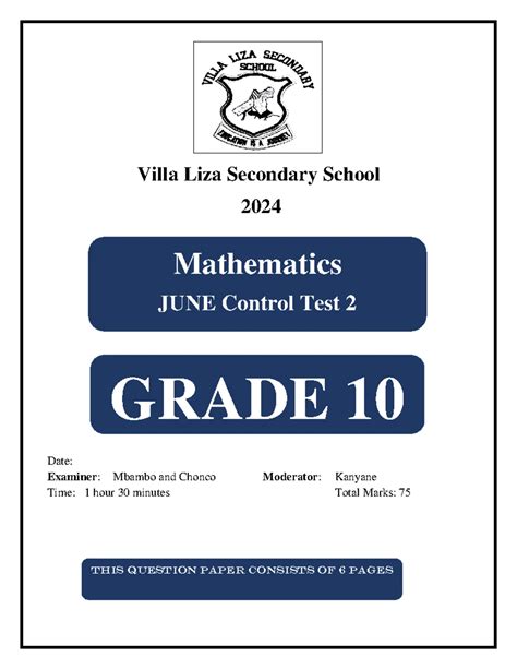 maths 4ma0 june 10 exam paper