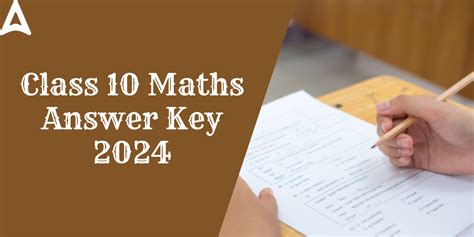 Maths Answer Key 2024
