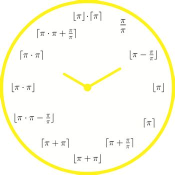 Maths Around The Clock Plus Maths Org Math Clock - Math Clock