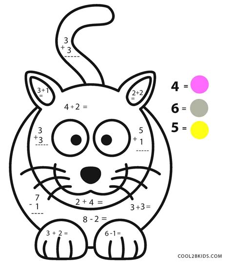 Maths Coloring Worksheets Maths Coloring Book For Coloring Printable Math Color Sheets - Printable Math Color Sheets