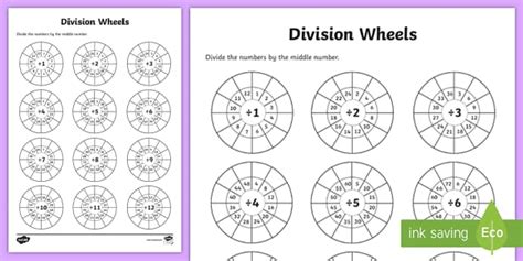 Maths Division Worksheets Division Worksheet Twinkl Division Activities - Division Activities