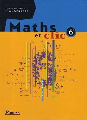 Maths Et Clic 6e Manuel