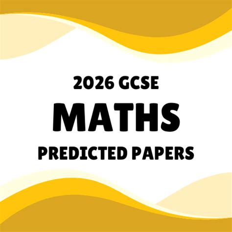 Maths Genie Predicted Papers