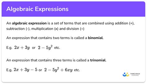 Maths Genie Writing An Expression Writing Algebraic Expressions From Words - Writing Algebraic Expressions From Words