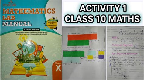 Maths Lab Manual Class 10
