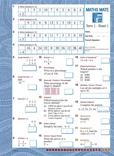 Maths Mate 3 Chapter 30 Answers