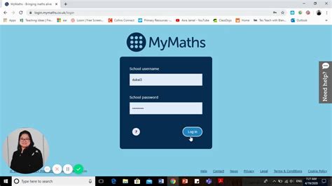 maths online student login html5