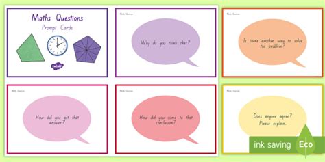 Maths Talk Prompt Cards Teaching Resources Tpt Math Talk Cards - Math Talk Cards