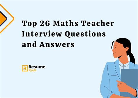 Maths Teacher Interview Questions And Answers