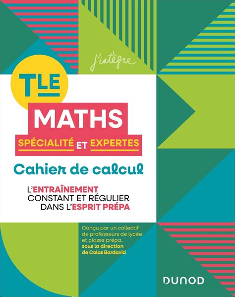 maths terminale l cahier