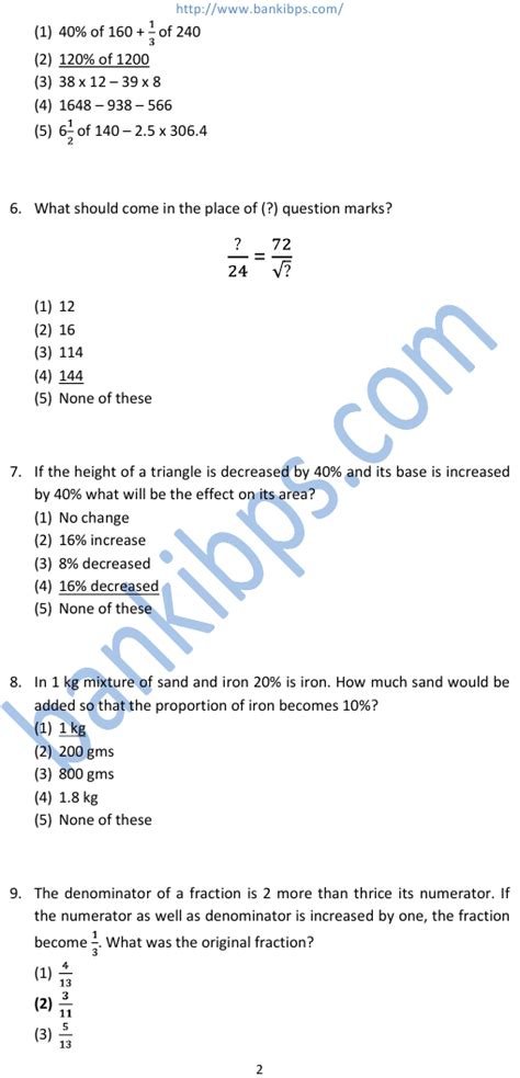 Download Maths Aptitude Questions And Answers With Solution Pdf 