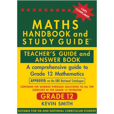 Full Download Maths Handbook And Study Guide 