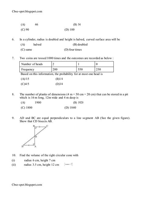 Read Online Maths Sample Papers For Class 9 Sa2 File Type Pdf 