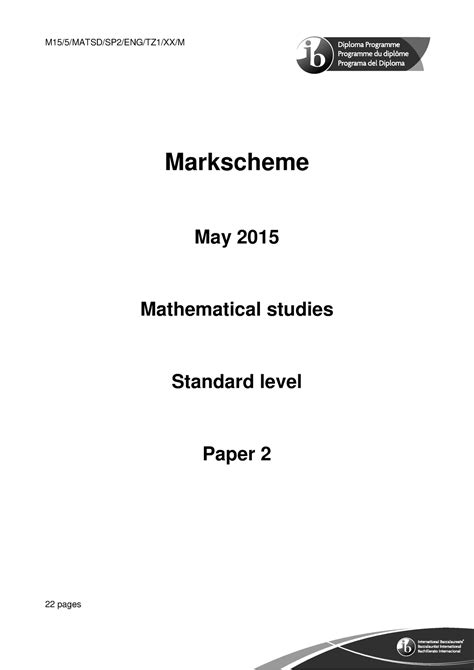 Read Online Maths Studies 2012 Paper 2 Tz1 