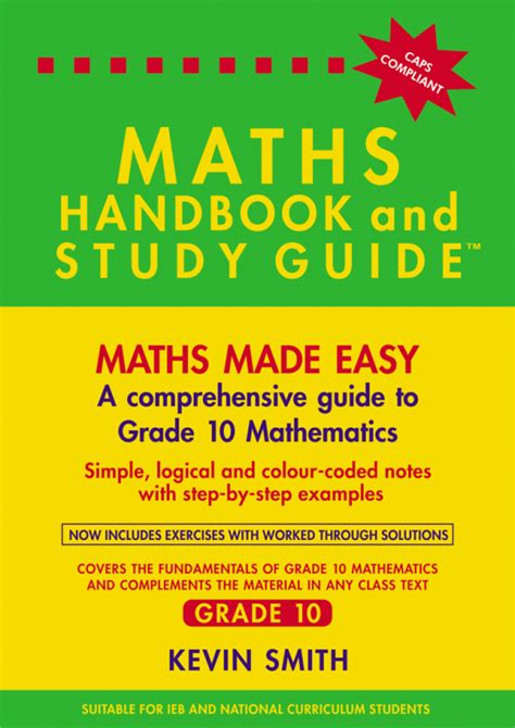 Read Online Maths Study Guide Grade 10 Tvdocs 
