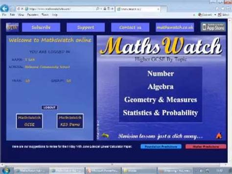 Download Maths Watch Vle Answers 