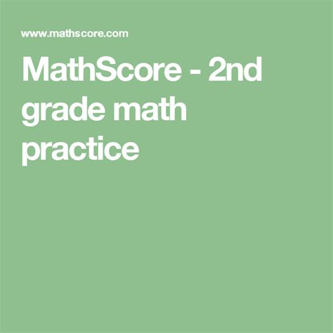 Mathscore 2nd Grade Math Practice Math Grade 2 - Math Grade 2