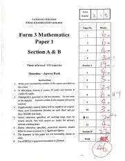 Read Mathspaper1 March 