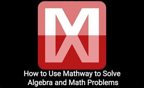 Mathway Algebra Problem Solver Math 10 - Math 10