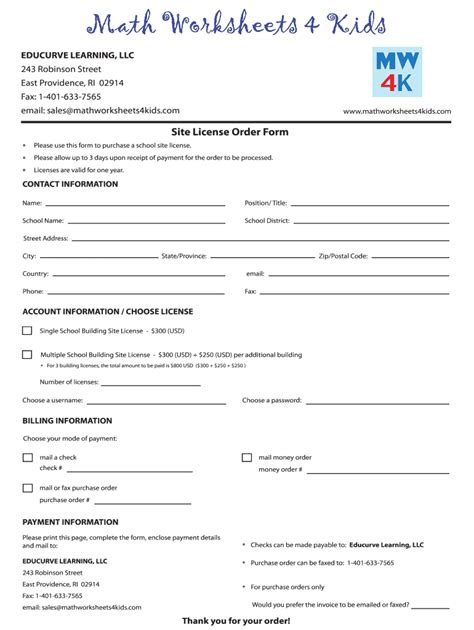 Mathworksheet4kids