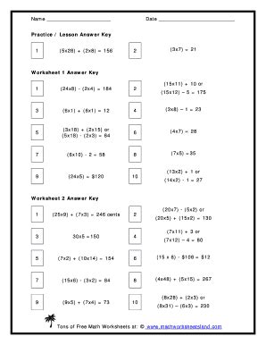 mathworksheetsland answers