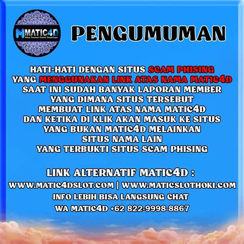 MATIC4D MAXWIN LINK SITUS ONLINE GACOR PASTI SENSASIONAL☘️