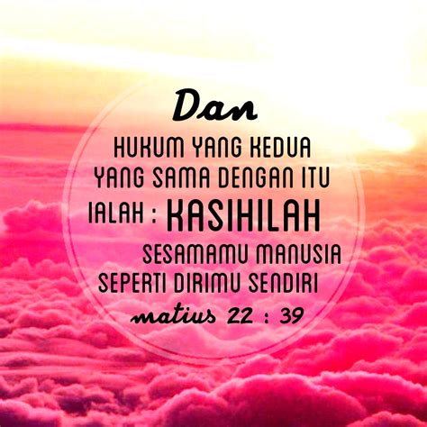 Matius 22 Ayat 39