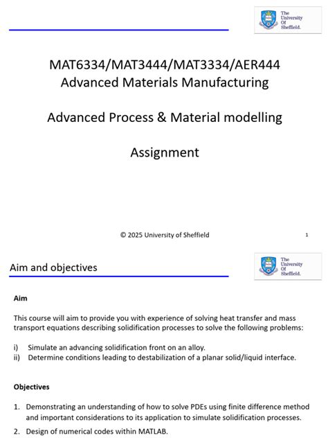 Matlab Code For Solidification