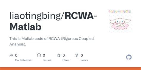 Matlab Code Rcwa