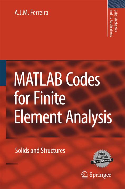 Matlab Codes For Finite Element Analysis Solids And Structures
