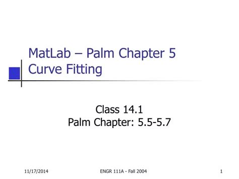 Matlab Palm Solutions Chapter 5