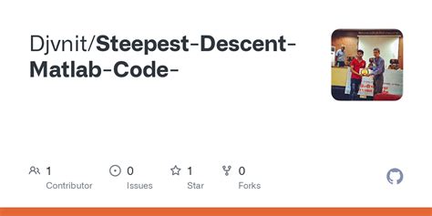 Matlab Steepest Descent Code