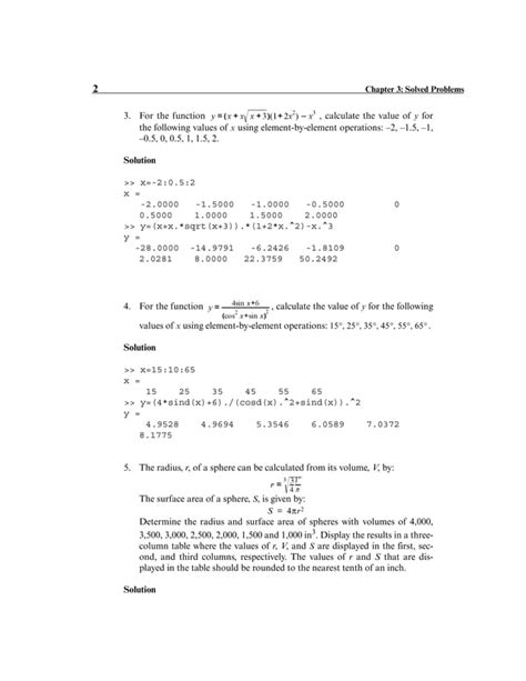 Read Online Matlab Chapter 3 