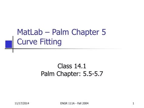 Read Matlab Palm Solutions Chapter 5 