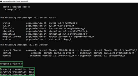 matplotlib for Windows