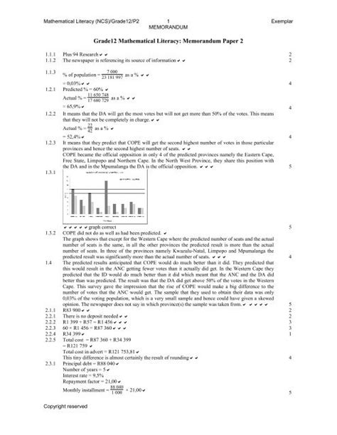 Full Download Matric Mathematics Paper 1 March 2014 Memorundum 