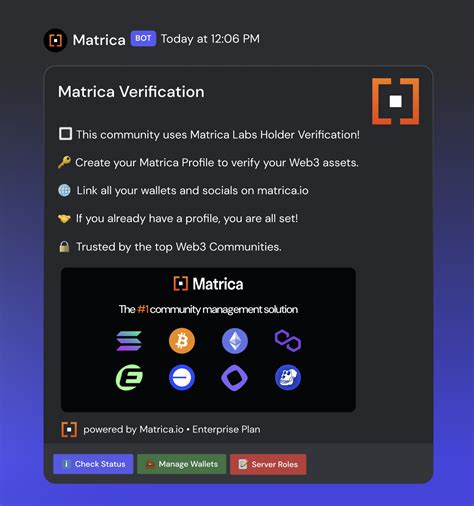 Matrica Server Check
