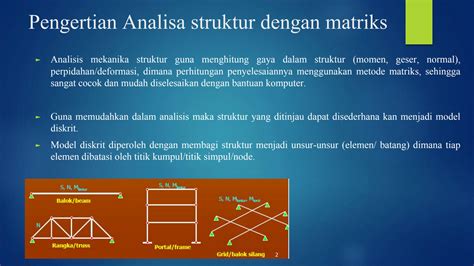 matriks analisis struktur