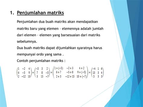 Matriks Kelas 11