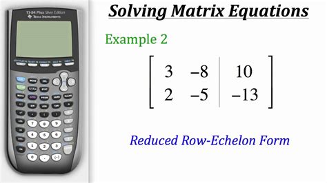 Matrix Equation Calculator