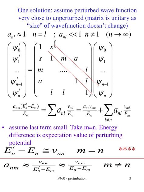 Matrix Perturbation Theory
