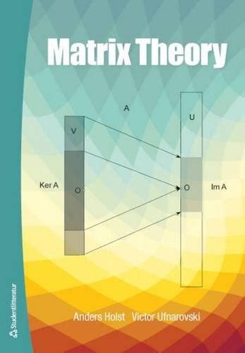 matrix theory holst pdf