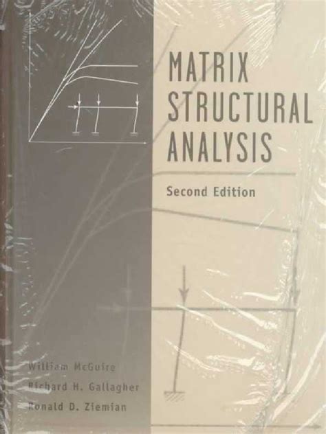 Full Download Matrix Structural Analysis Mcguire Solution Manual Pdf 