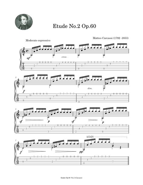matteo carcassi sheet music
