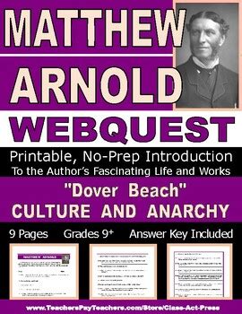 matthew arnold biography summary form
