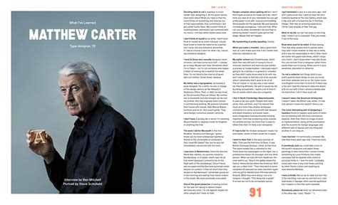 matthew carter type designer biography