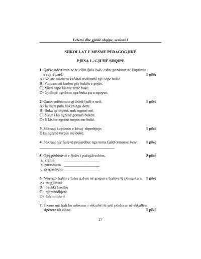 matura shteterore 2006