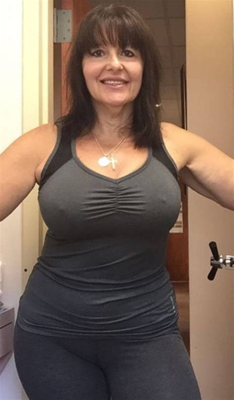 The World's Hottest Grandma flaunts E-cup cleavage at fifty