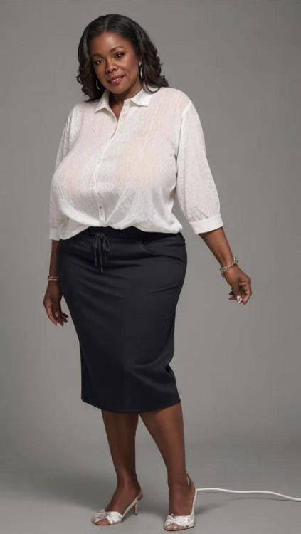 mature ebony nude